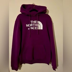 Large Women’s Purple North Face Fleece Sweatshirt